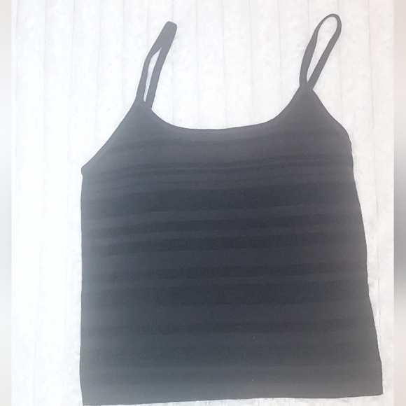 Express Bleus Tops - Y2K Express Bleus Cropped Tank Top